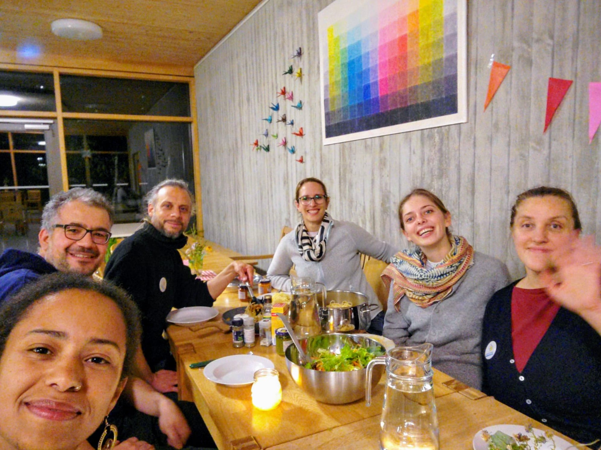 Begegnung mit ehemaligen Volunteers in Begleitung von Nurtac Perazzo