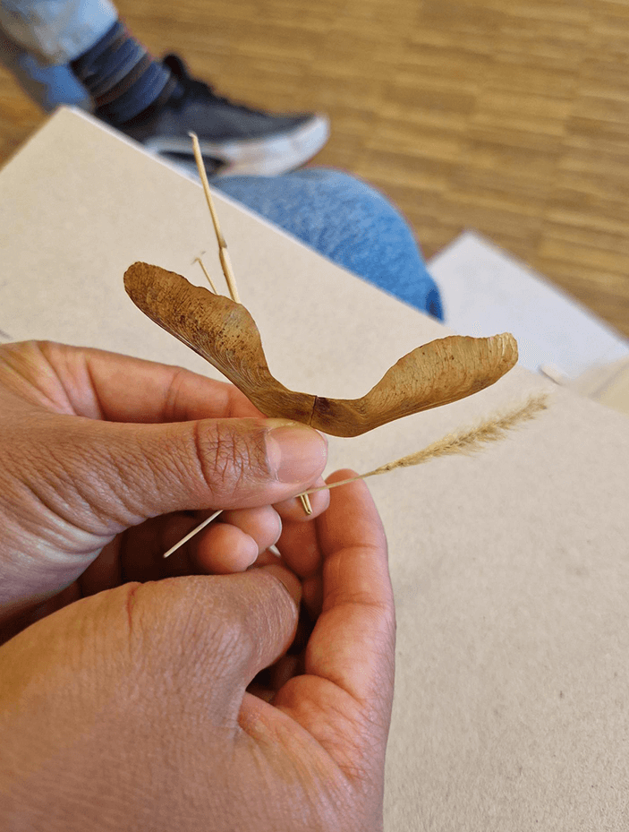 Die Qualität der Konsonanten der Sprache in Naturmaterialien wieder entdeckt