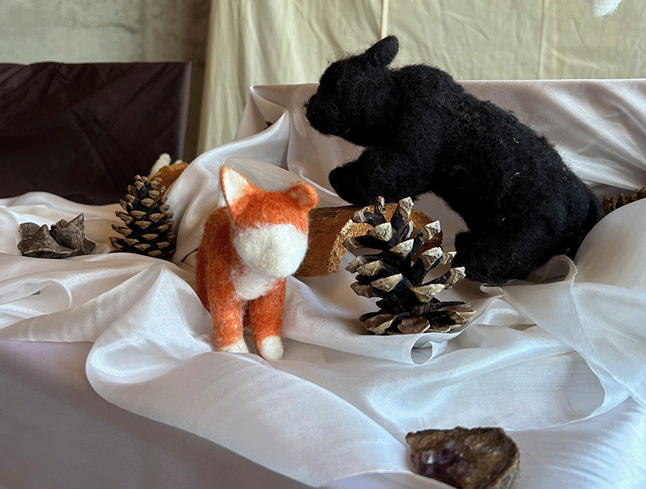 Puppenspiel im 1. Jahrsiebt